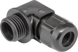 Hoekkabelwartel 90° M16x1,5 voor ExOn1 extruder