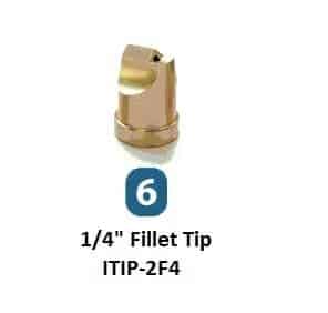 Drader 1/4 inch Fillet Tip