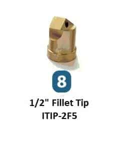 Drader 1/2 inch Fillet Tip