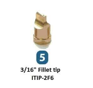 Drader 3/16 inch Fillet Tip